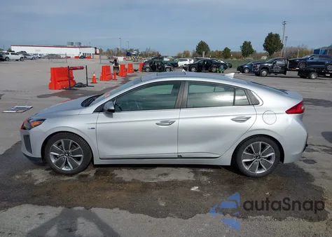 2017 Hyundai Ioniq Hybrid Limited z USA, uszkodzony, nr VIN KMHC05LC7HU023307